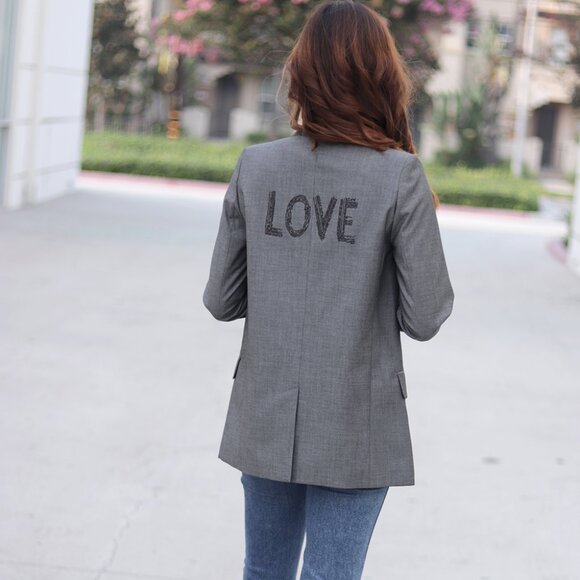 NWT - Zadig & Voltaire Viva Bis Love Jacket 💚💚💚 - Picture 10 of 13